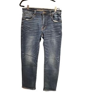 American Eagle Outfitters Men’s Original Straight Extreme Flex Denim Jeans 33